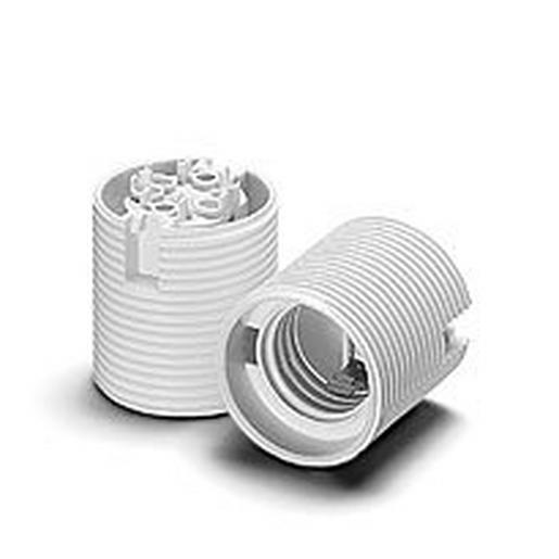 108965 Fassung, E27, PET GF, weiß