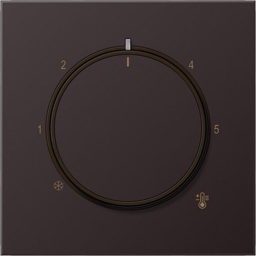 AL 1749 D Abdeckung für Thermostat, Aluminium lack