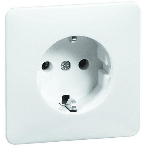 D 80.6611.02 Standard Steckdose SCHUKO reinweißohne K