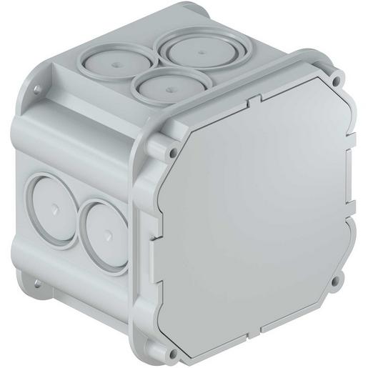 9918 Einlasskasten 1x1, mit Klappdeckel