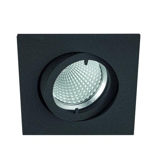 ALU55477 ALU-Druckguss Einbaustrahle Quadro schwe