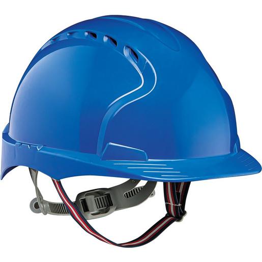 BIZ 731683 Elektrikerhelm Evo 2, blau, mit 2-Punkt-