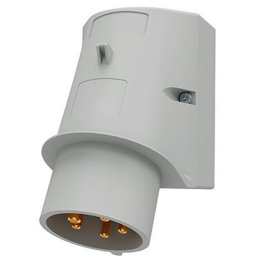 301 Wandstecker, 16A5p1h>50V, IP44