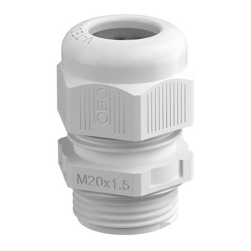 V-TEC VM16UV LGR Kabelverschraubung UV-beständig M16 Poly