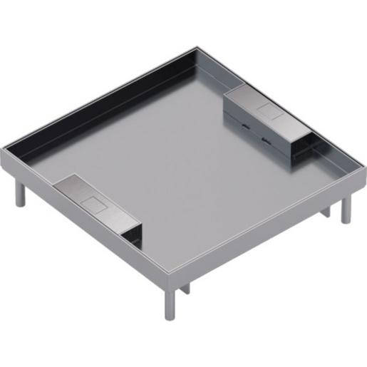 EKQ160LE25 Edelstahlkassette Q16 LE Belags T=25mm