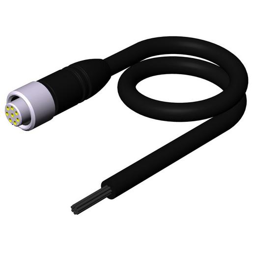 C-M12F08-07X025PV10,0-MA-099633 ANSCHLUSSLEITUNG