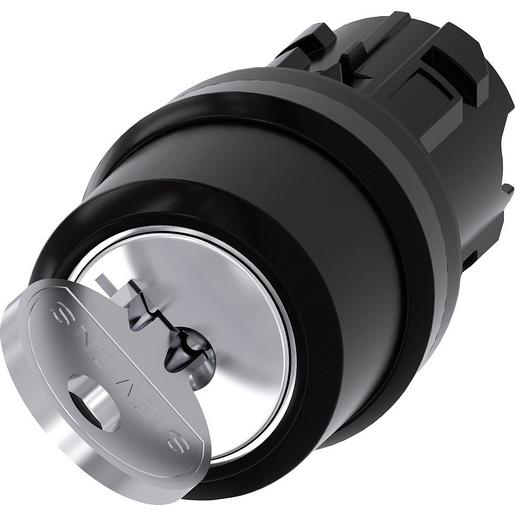 3SU1000-4BC01-0AA0 Schlüsselschalter RONIS, 22mm, rund, Kun