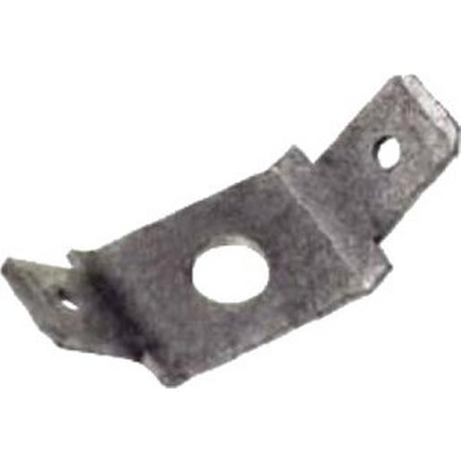 ICC68FSVL6 Flachstecker 6.3 x 0.8mm Loch 6,2mm, Mes