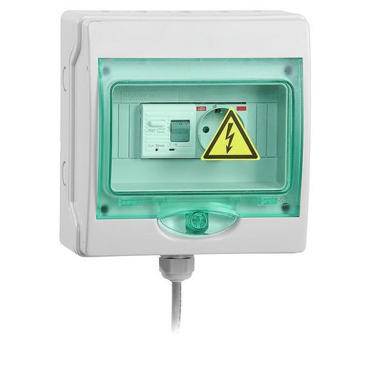 PVC AC NOTSTROMBOX TYPE F CEE 7/3 Photovoltaik (Steckverbinde