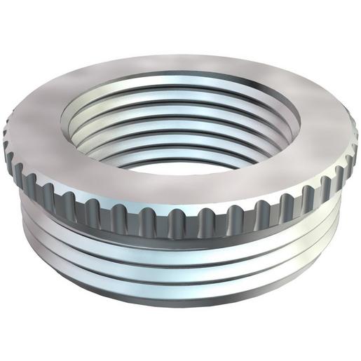 167 R MS PG13-9 Reduktion PG13,5-PG9 Messing vernickelt