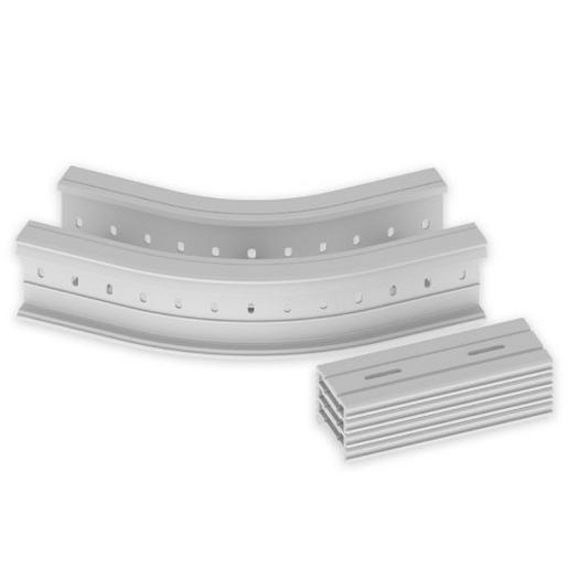 67236-04 Unex Flachbogen 45° 135x200 R300 aus U23