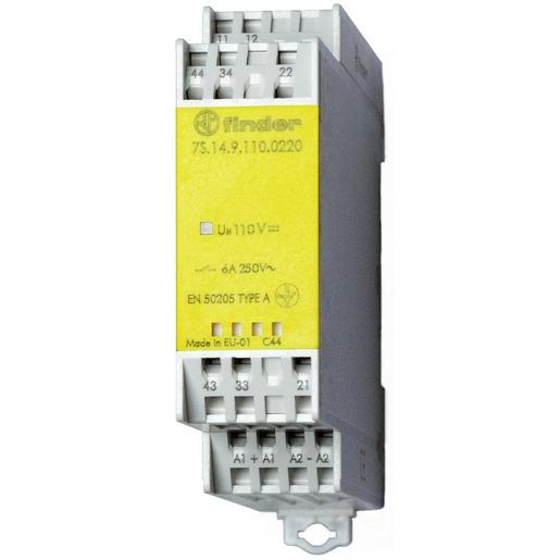 7S.14.9.024.0220 Relaismodul mit zwangsgeführten Kontakte