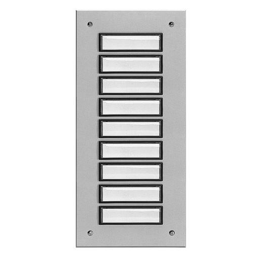 ETA 809 EV1 Etagenplatte, Aluminium silber eloxiert