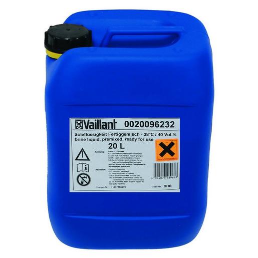 Soleflüssigkeit für flexoTHERM mit aroCOLLECT 20L VAILLANT Soleflüssigkeit Ferti