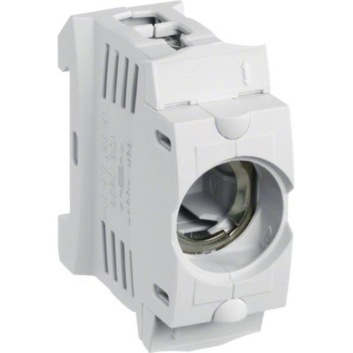 LD043 Sich.sockel D02 mit Abdeckung, 1p, 63 A