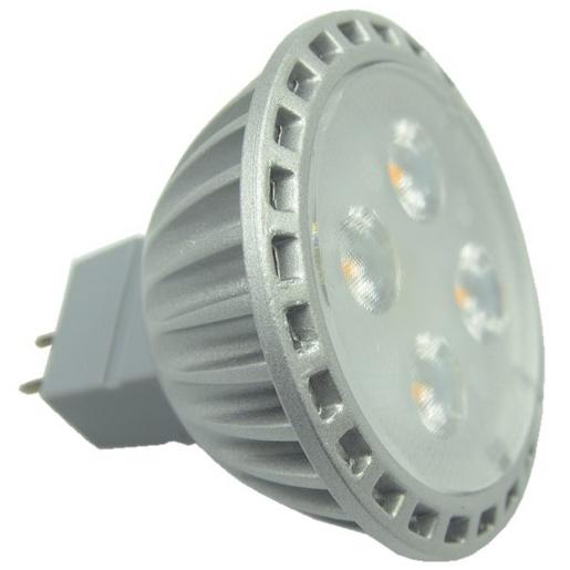 34862 LED-MR16 4SMD Ø50x45mm, Gu5,3 10-30VDC 1