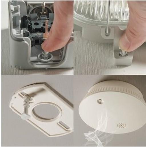 HDSN 30 H0 hellgrau Daumennägel für Befestigung von Kabelkan