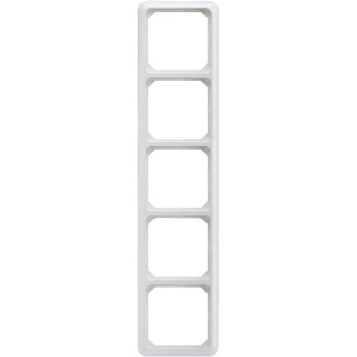 224504 Rahmen 5-fach FASHION Thermo reinweiß