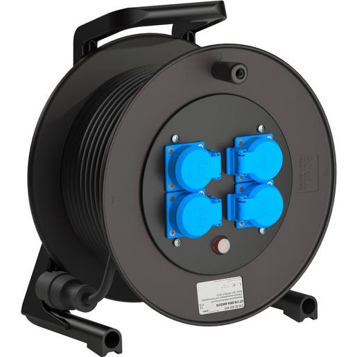 GT 310.MD4.40KS315 Spezialgummi-Kabeltrommel mit 4 Maschine