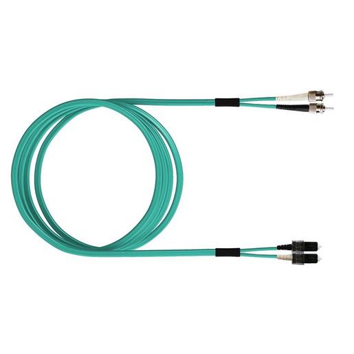 LPD31300020 Duplexadapterkabel OM3 ST Aqua X:X