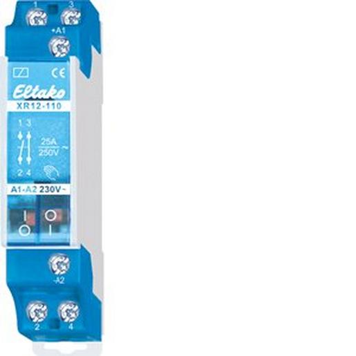 XR12-110-230V Installationsschütz 230V. 1 Schließer +