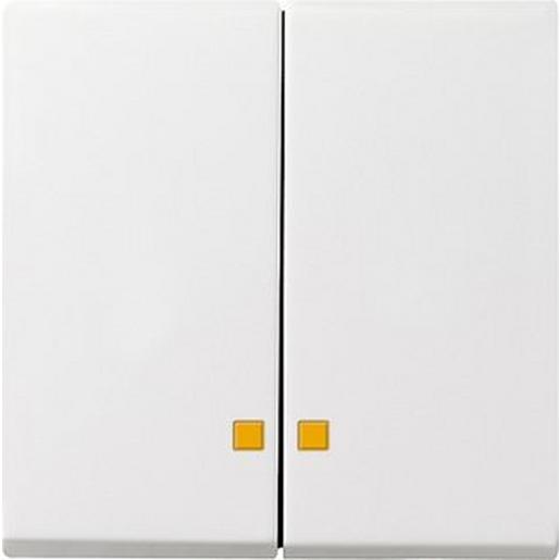 063127 Wippe 2f Kontrollf. System 55 Reinweiß m