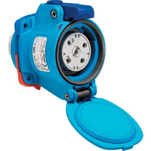 6114013 DSN1 EINBAUDOSE Size.1/3P+E /20A 440V AC