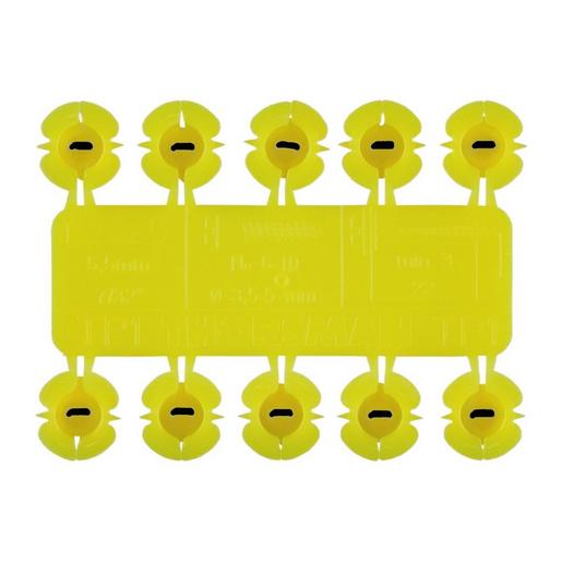 1001007 Universalduebel TP1 5,5x22mm gelb Thorsm