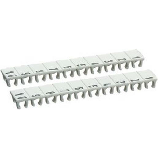 HBEZS 1 - 0 Kasten mit 50 Ästen á 10, Ziffern von 1