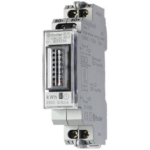 7E.13.8.230.0010 Zähler für 1-Phasen Wechselstrom, bis 32