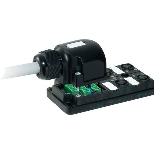 27027 MVP12, 4xM12, 5pol, steckb. Ltg.