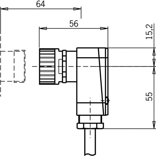SR11WF BUCHSENSTECKER GEWINKELT