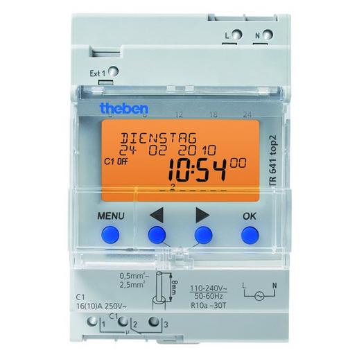 TR 641 top2 Reiheneinbau-Jahreszeitschaltuhr 1 Kanal
