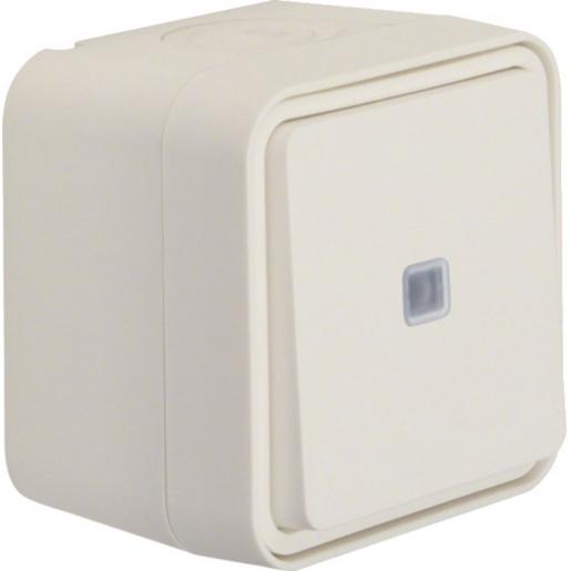 30763522 Wechselschalter beleuchtet AP W.1 pw