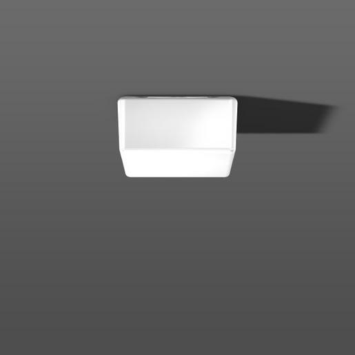 10410.002 DKN Quadrat, weiß, on/off Decken- und Wa