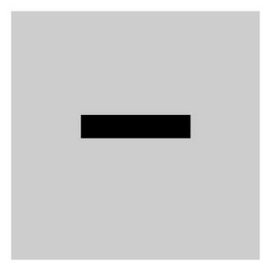 38LQ18 Einlegeschild, transparent, Text: "-"