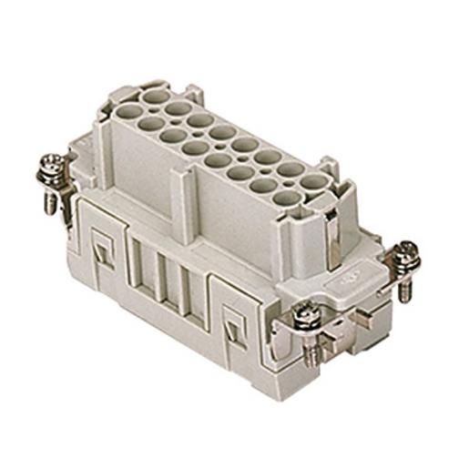 CCEF 16 Buchseneinsatz, Gr.77.27, 16P+PE, Crimpa