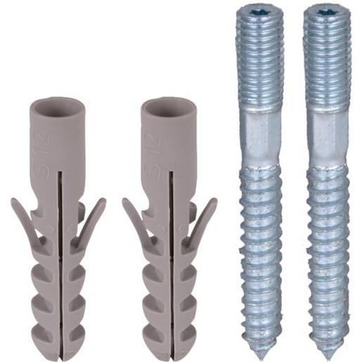 BFS M10X20 PAS STTZN Befestigungsset m. 2 Stockschrauben M 10