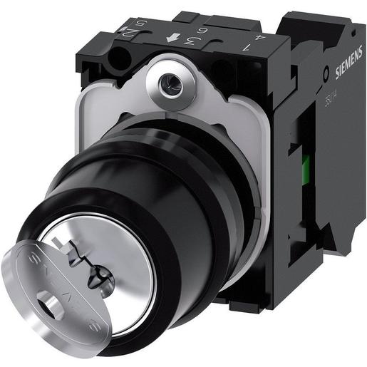 3SU1100-4BF11-3BA0 Schlüsselschalter RONIS, 22mm, rund, Kun