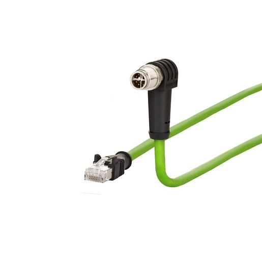142M2X59200 M12 Industrial Ethernet Leitung, X-kodie