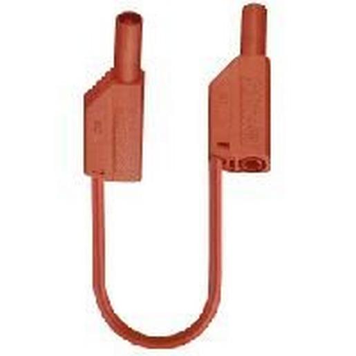 SLK425-E 4mm Sicherheits-Messleitung 100cm gelb