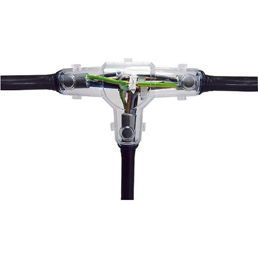 T2/EG/V/AK Gießharz-Abzweigmuffe, mit Schraub-Abzwe