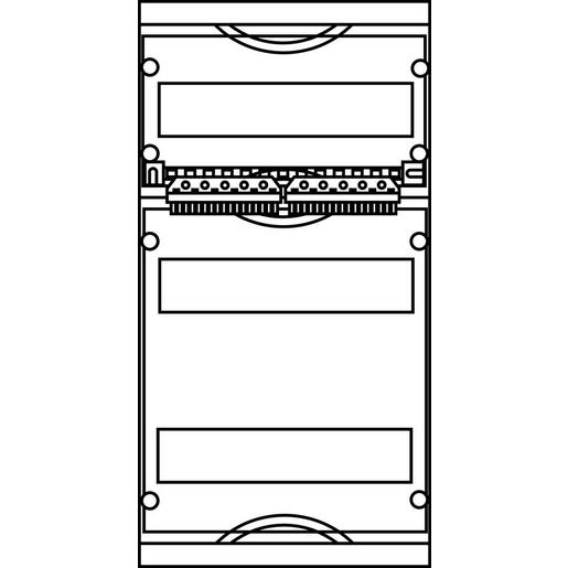9407895 EINBAUFELD ZS SFG-BO-AO KL(N+PE)