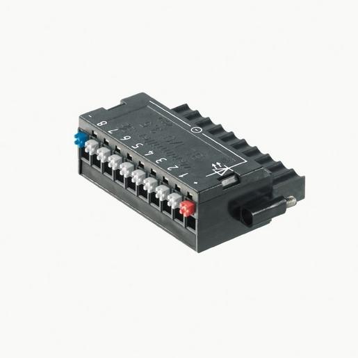 BL-I/O 3.50/10F PNP LED SN BK BX Verbinder, 3.50 mm
