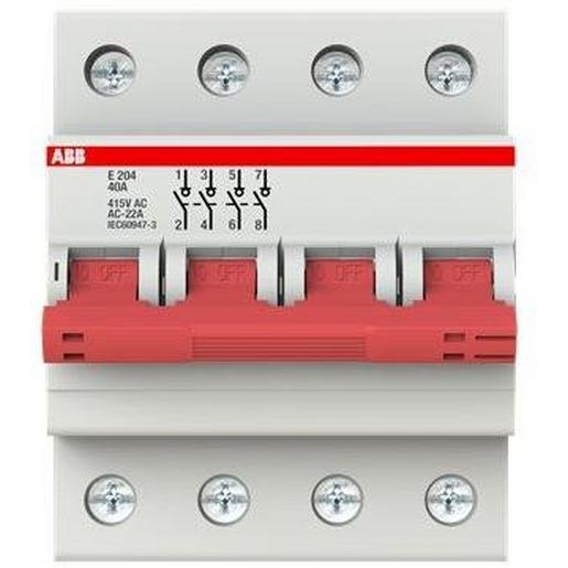 E204/40R E204/40R Trennschalter 4P,40A,Schaltgrif