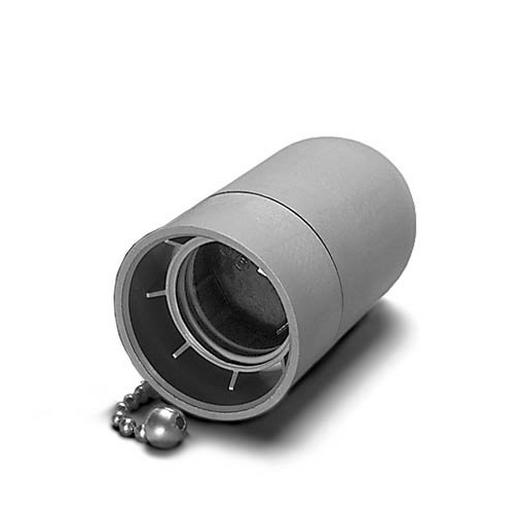 102752 Zugschalterfassung, E27, PET, messingf.