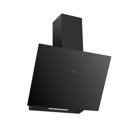 KHF 664 630 S Kaminhaube, Simple, 60 cm, Schwarze Glas