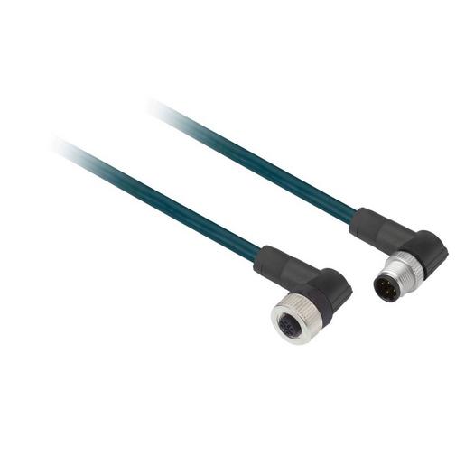 ( XZCR1512041C2 alt ) XZ-Verbindungsk., Stecker ger. M12 4-pol