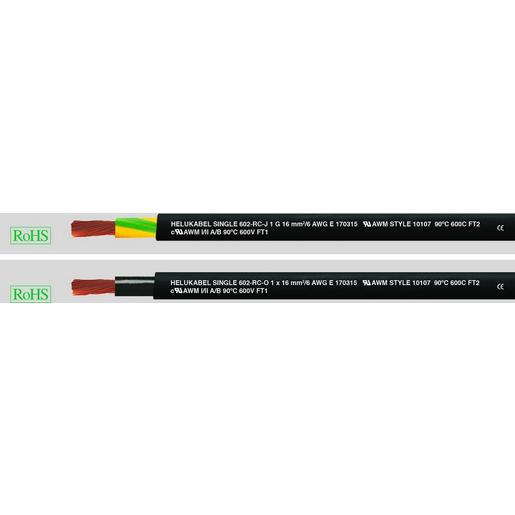 69603 Single 602-RC 1G16 mm² (6 AWG) SW