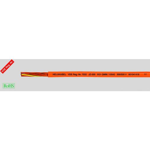 10749 HELUKABEL® JZ-500 orange 5G2,5 mm²